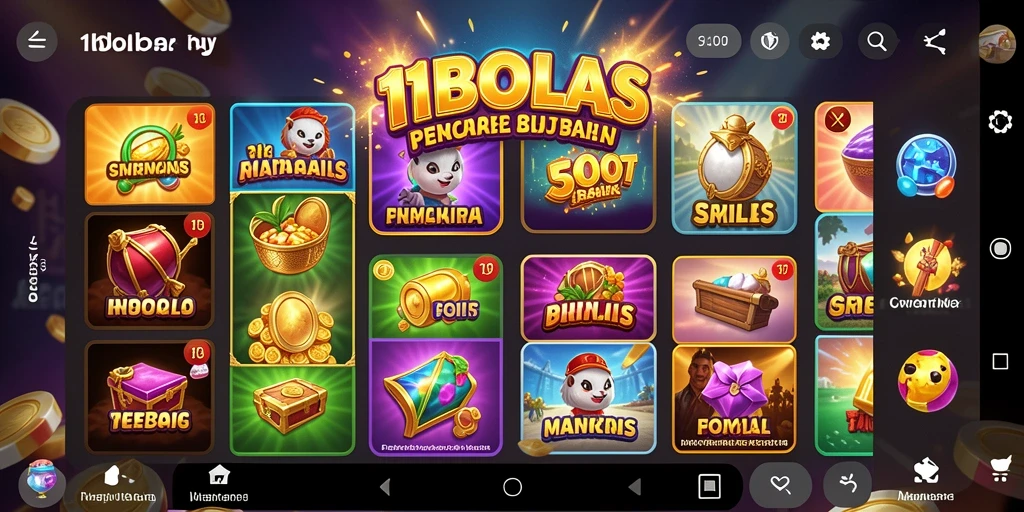 Menampilkan gameplay seru di 11BOLA dengan suasana yang menarik.