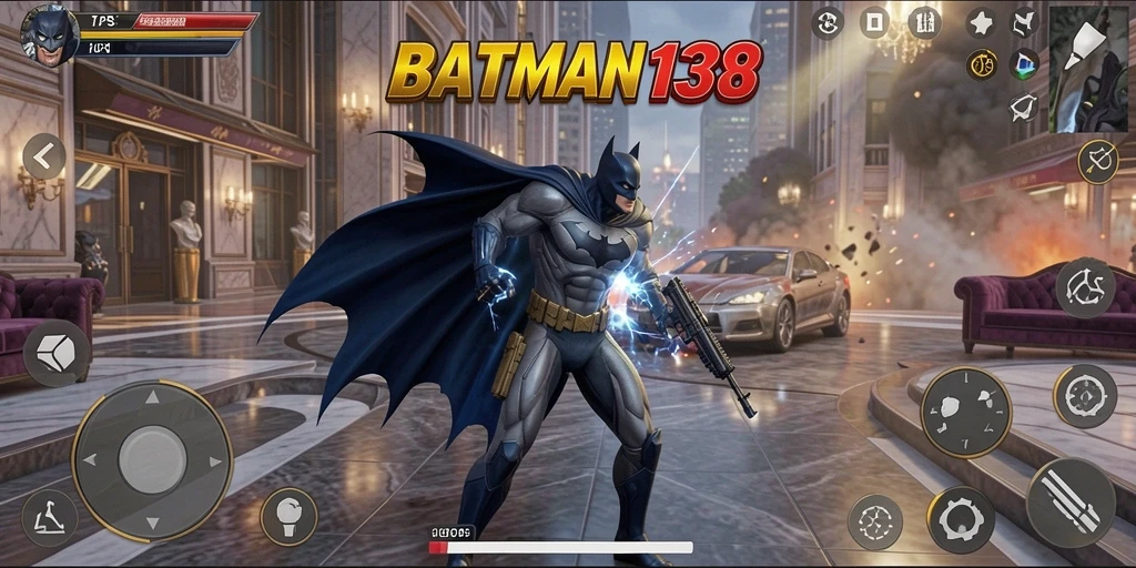 Tampilan gameplay mendebarkan dari BATMAN138 dengan aksi seru.