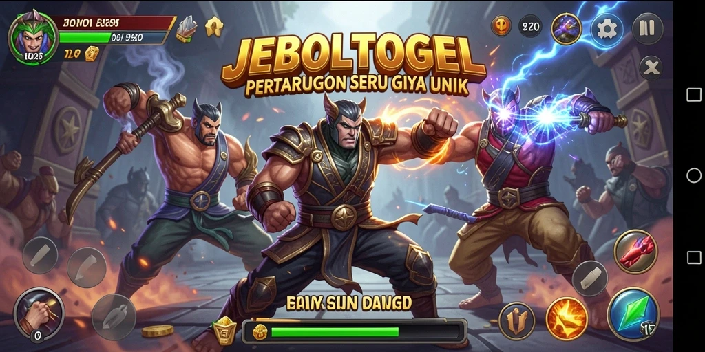 Tampilan seru pertarungan di JEBOLTOGEL yang menggugah semangat.