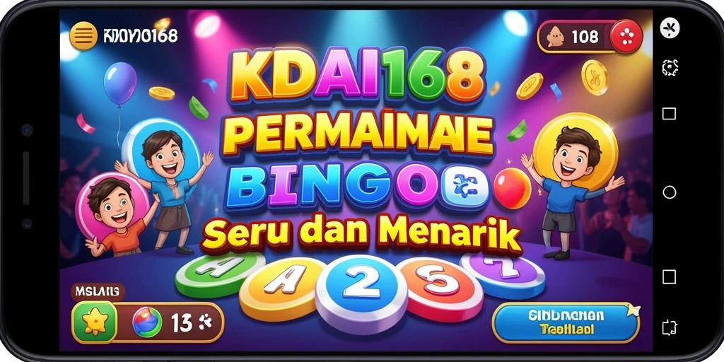 Tampilan gameplay menyenangkan saat bermain Bingo di KEDAI168.
