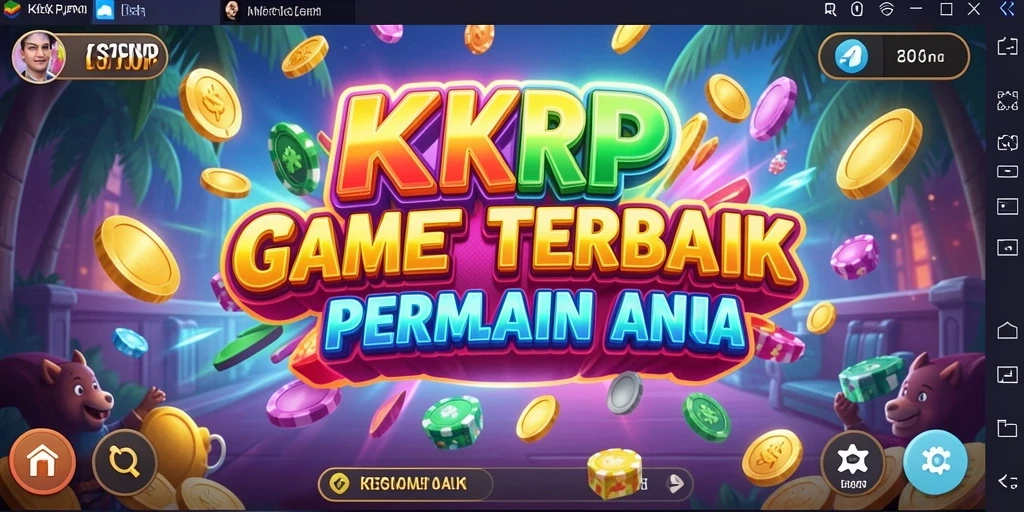 Gameplay KKRP yang seru dan penuh warna dalam permainan Slot.