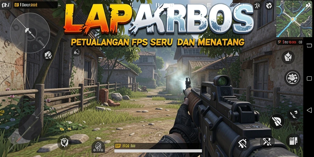 Tangkapan layar menampilkan aksi seru di LAPARBOS dengan grafis menakjubkan.