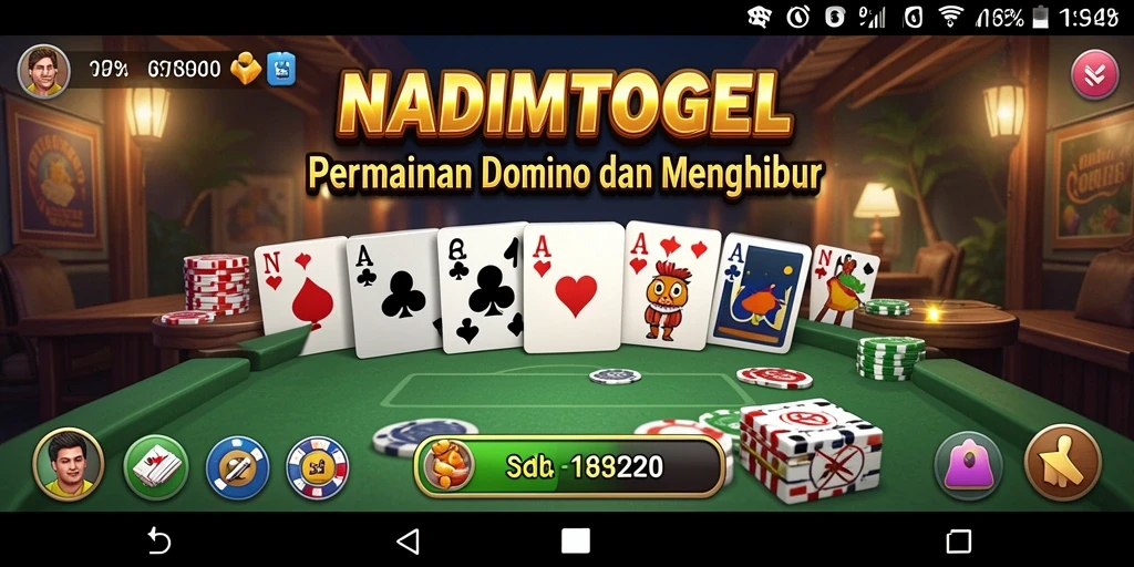 Tampilan gameplay NADIMTOGEL yang mendebarkan dan interaktif.