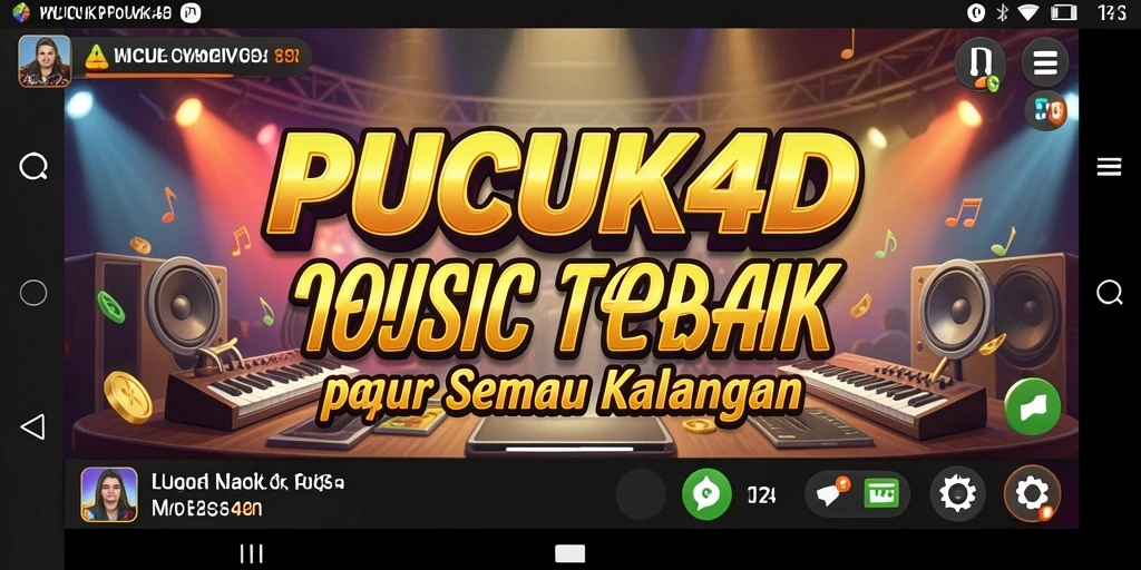 Tampilan dinamis dari gameplay PUCUK4D yang menarik.