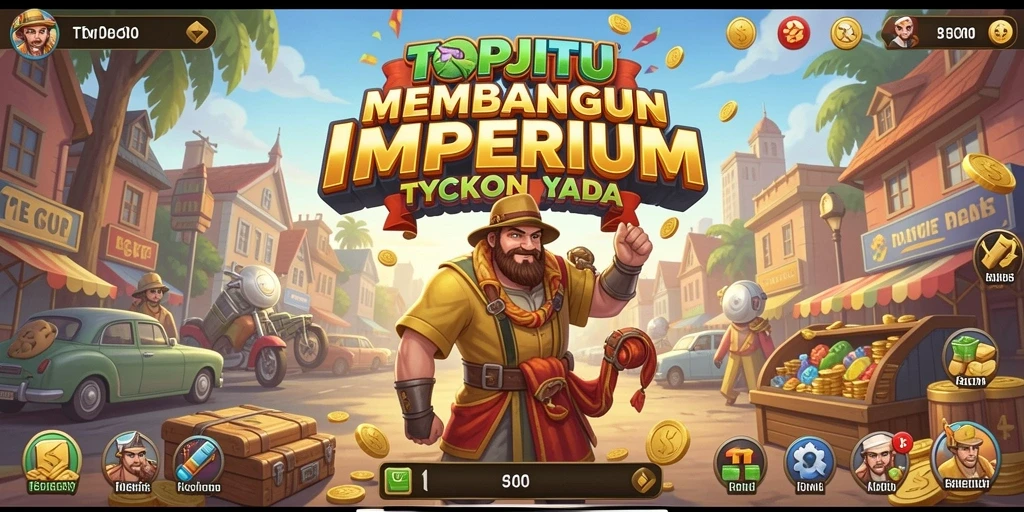 Gameplay menarik di TOPJITU dengan berbagai pilihan bisnis.