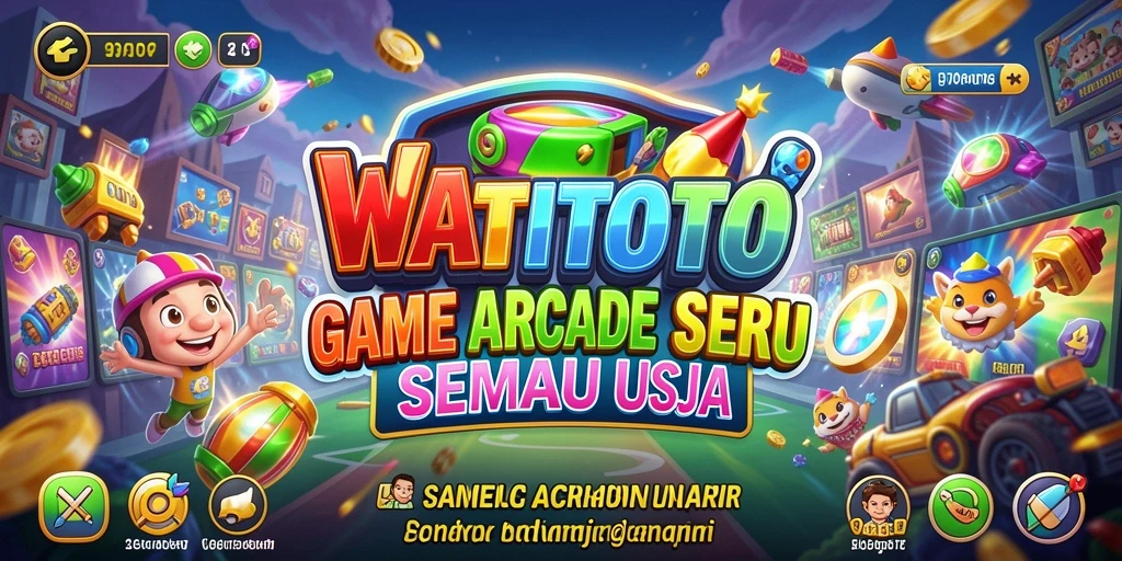 Tampilan gameplay utama WATITOTO yang seru dan menarik.