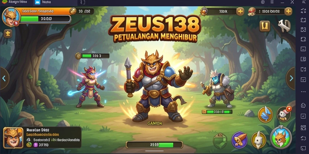Tampilan menarik dari gameplay <strong>ZEUS138</strong> dengan elemen Idle yang menghibur.